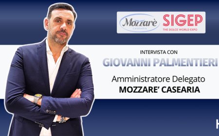 HorecaTv a Sigep 2026. Intervista con Giovanni Palmentieri di Mozzarè Casearia