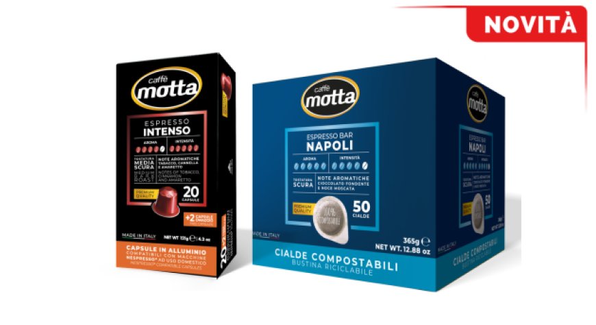 Caffè Motta amplia il monoporzionato con due novità!