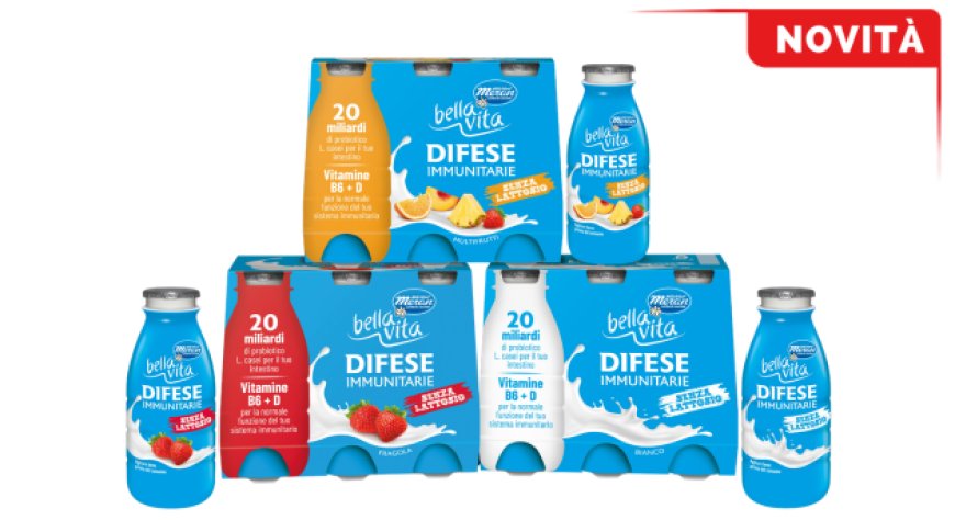 Bella Vita Difese Immunitarie Drink: il nuovo yogurt da bere di Latteria Sociale Merano con probiotici e vitamine