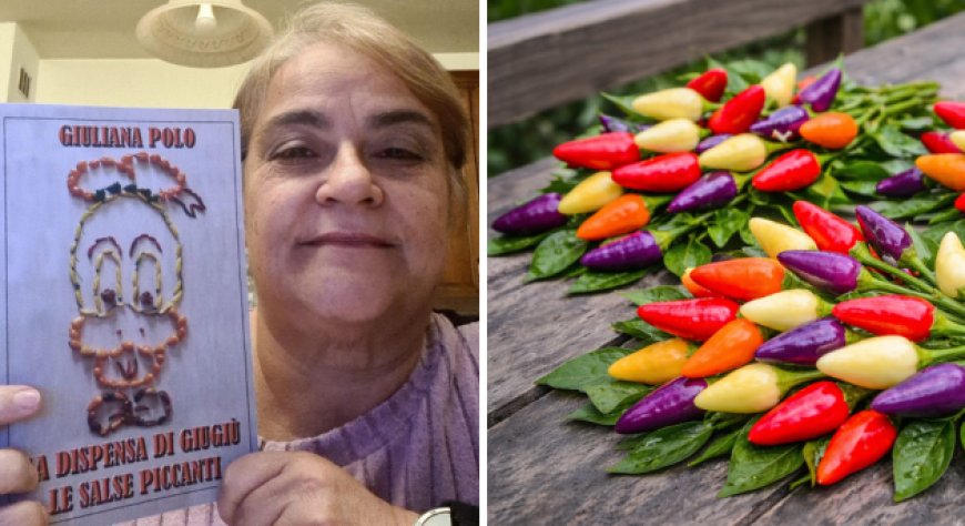 Peperoncino, passione e ricerca: Giuliana Polo firma il primo manuale italiano sulle salse piccanti