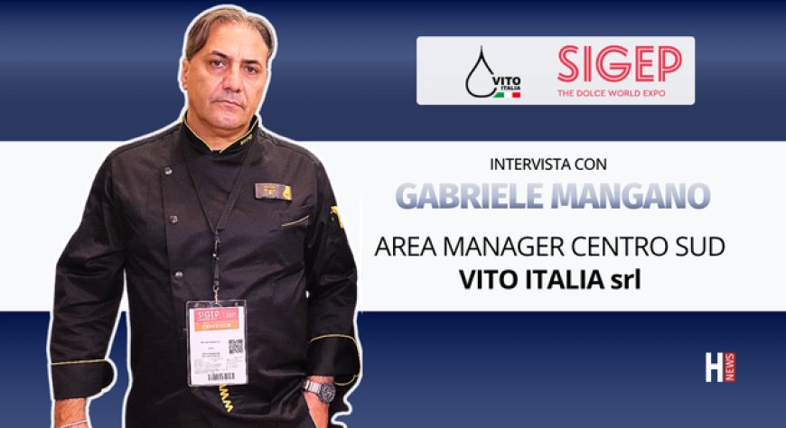 HorecaTv a Sigep 2026. Intervista con Gabriele Mangano di VITO Italia srl