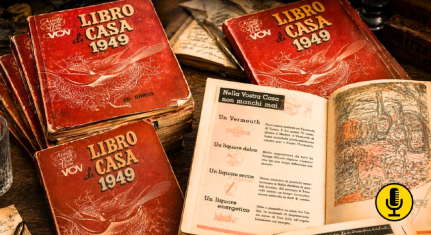 Il focolare e il bicchiere: cosa racconta davvero il Libro di Casa del 1949