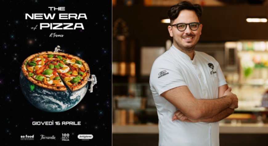 Michele Lococciolo reinventa la pizza a Monopoli: venti ospiti e un menù degustazione per ''The New Era of Pizza''