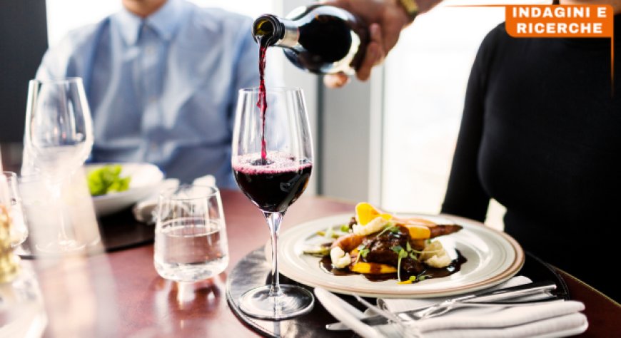 Vino e ristorazione, consumi a 12 miliardi: pesa oltre il 21% sullo scontrino medio