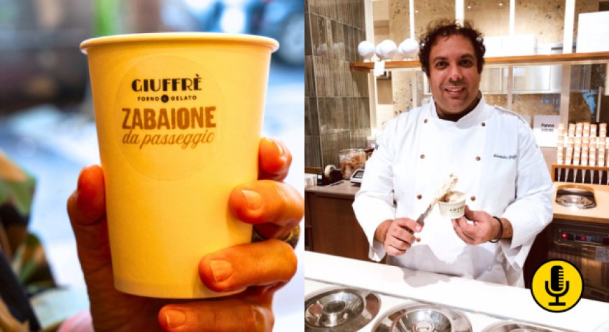 Zabaione da passeggio: la versione estiva di Alessandro Giuffrè