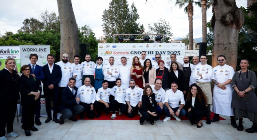 SorrentoGnocchiDay celebra la quinta edizione con stelle Michelin e artigiani della pasta