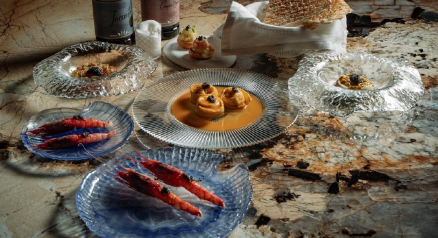 A Roma apre Layla, il counter che celebra il gambero rosso di Mazara, gli scampi e il caviale d’eccellenza