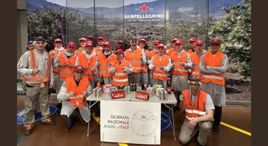 Giornata del Made in Italy: Sanpellegrino accoglie studenti del territorio nello stabilimento veneto