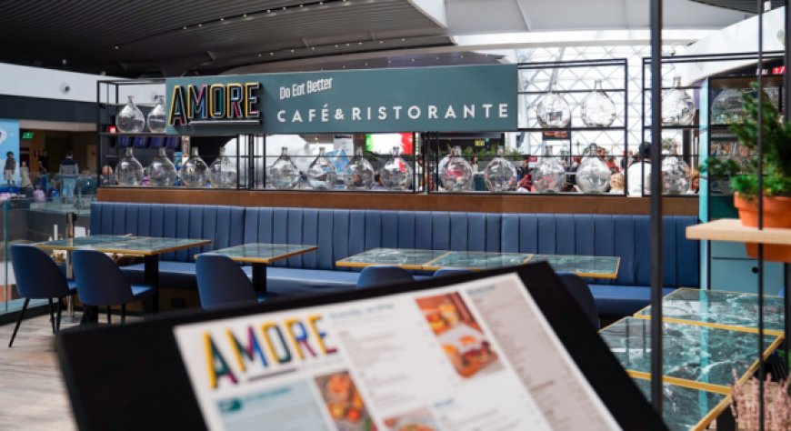 AMORE Do Eat Better sbarca all'aeroporto di Roma Fiumicino: il nuovo punto di riferimento food di Avolta