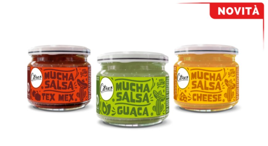 Citres lancia Mucha Salsa: tre dips Tex Mex senza glutine