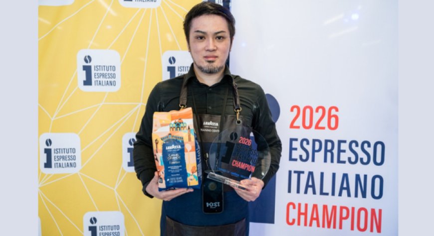 Espresso Italiano Champion 2026: Hiroto Suzuki è il primo finalista internazionale