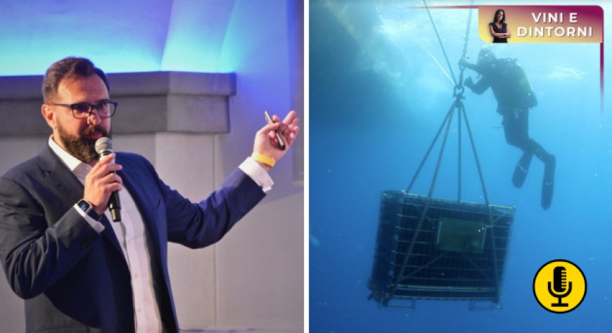 Vini affinati in mare. Intervista con Emanuele Kottakhs, fondatore di Jamin UnderWaterWines