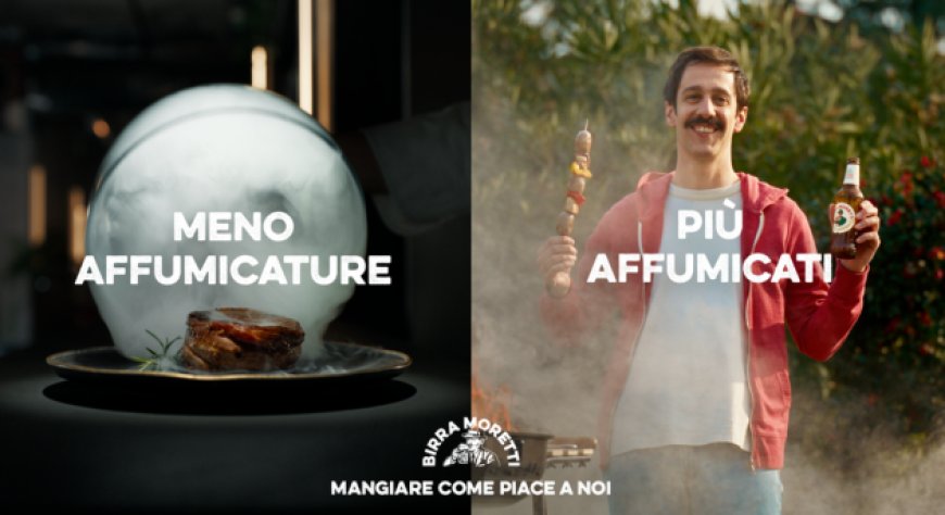 Birra Moretti rilancia il piacere semplice della tavola italiana