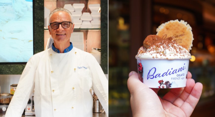 Badiani arriva a Roma e debutta al Mercato Centrale