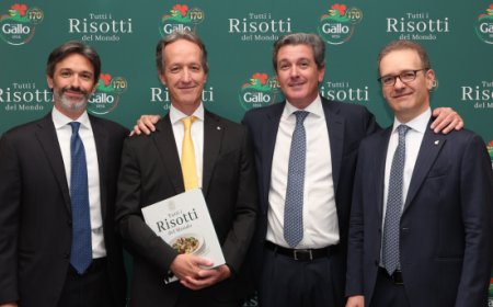 Riso Gallo celebra 170 anni con la nuova Guida Gallo: ''Tutti i Risotti del Mondo''