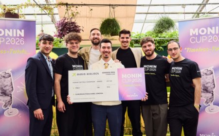 MONIN Cup Italia 2026, Francesco Portesan vince la finale nazionale con il cocktail ''Apple Face''