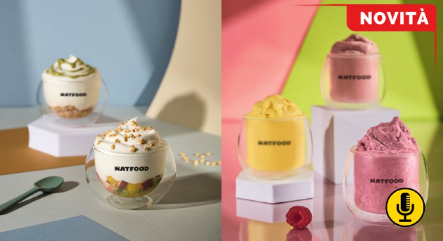Nuove creme fredde senza lattosio, Natfood amplia l’offerta per il mondo Horeca