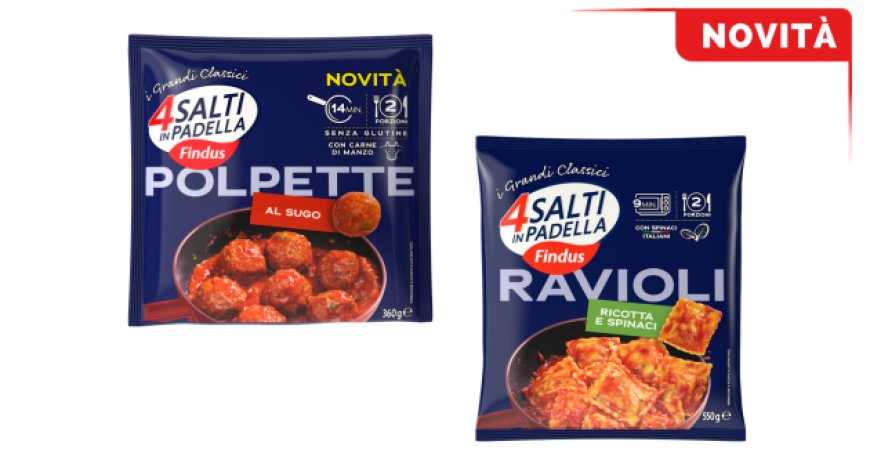 4 Salti in Padella Findus compie 30 anni: arrivano nuove ricette e nuovi formati