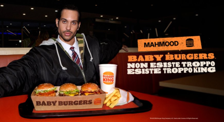 Burger King® Italia rinnova i Baby Burger con tre nuove ricette