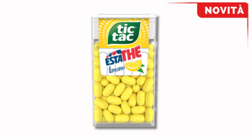 Ferrero lancia Tic Tac Estathé Limone, nuova edizione limitata per l’estate