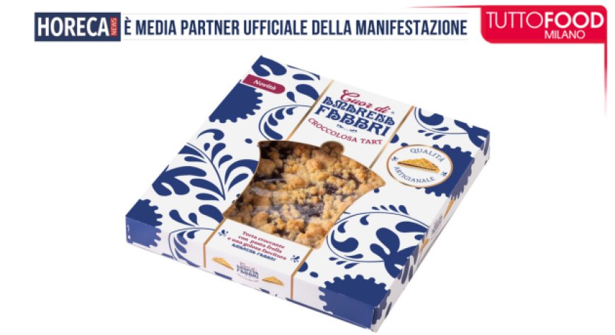 Fabbri 1905 a Tuttofood 2026: debutta Croccolosa Tart