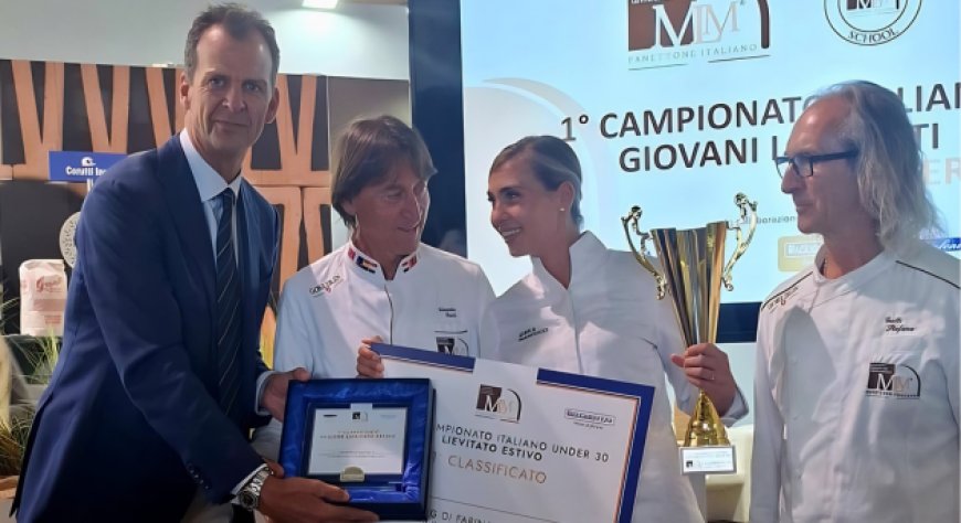 Erika Biancucci vince il Primo Campionato Italiano Giovani Lievitisti Under 30