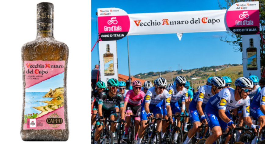 Vecchio Amaro del Capo riparte dalla Calabria per accompagnare il  Giro d'Italia