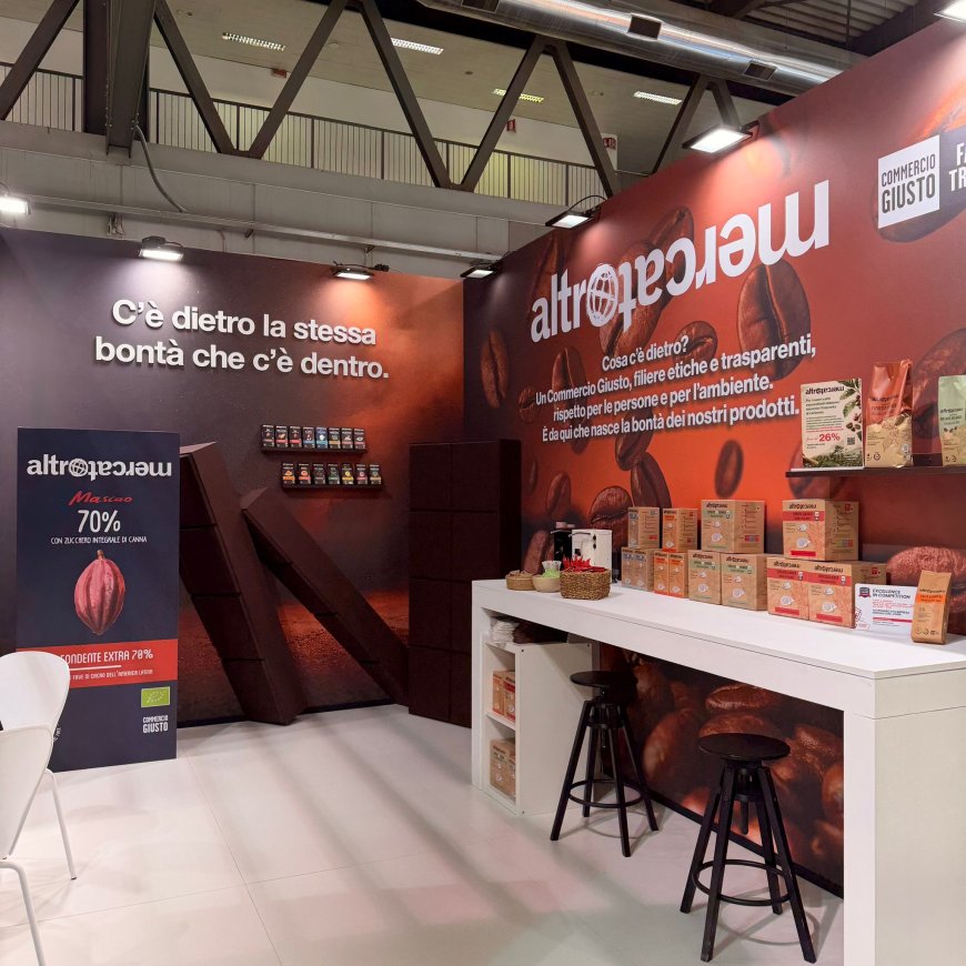 Altromercato a TUTTOFOOD per la prima volta: focus su filiere etiche e nuove referenze