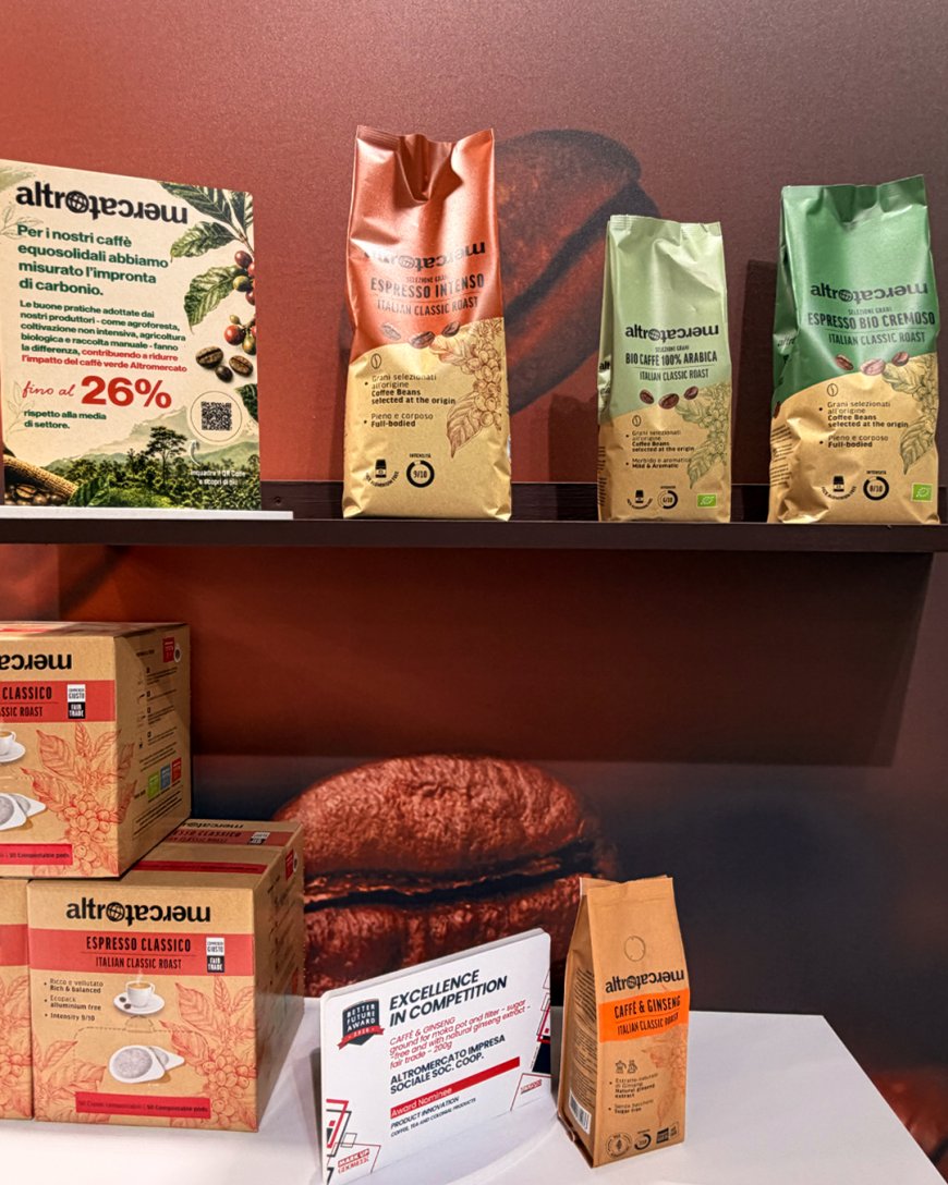 Altromercato a TUTTOFOOD per la prima volta: focus su filiere etiche e nuove referenze