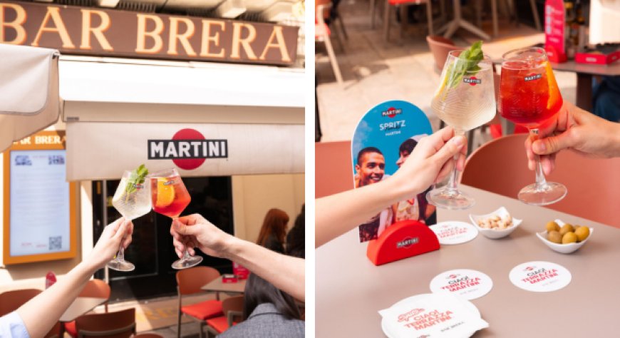 MARTINI® trasforma Bar Brera in uno spazio dedicato alla cultura dell’aperitivo