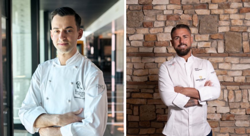 ''Contrasti d'Autore'': Alessandro Lucassino e Diego Vitagliano protagonisti della cena a quattro mani al ROMEO Napoli