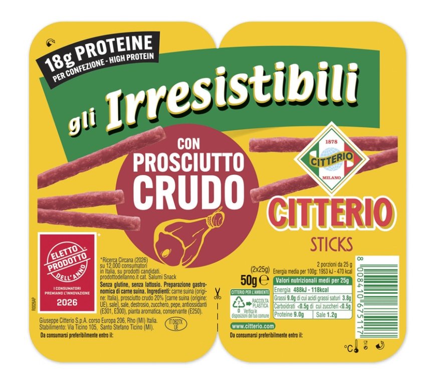 Citterio rafforza il posizionamento premium con le novità presentate a Tuttofood 2026