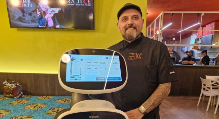 Elementi di Caserta: arriva Peppino robot cameriere e il nuovo menù