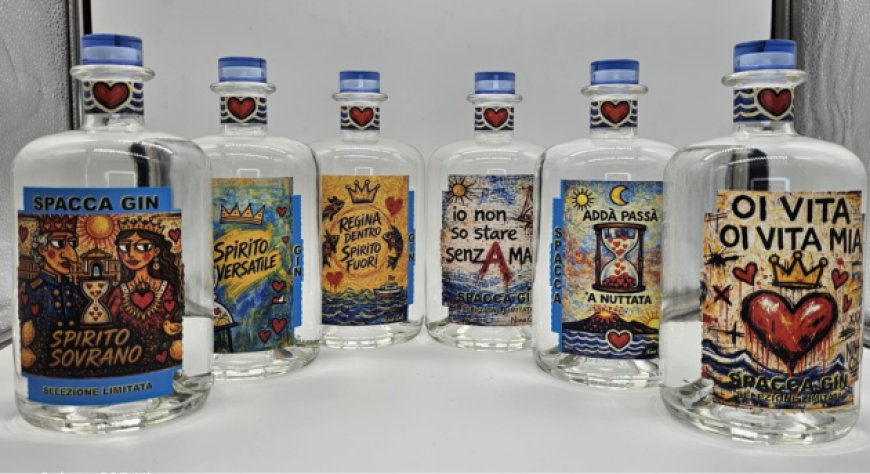 Spacca Gin in edizione limitata: le sei etichette d'artista di Nina Col per il Liquorificio Morelli