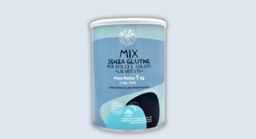 Mix di farine senza glutine Ar.pa Lieviti, soluzione per cucina domestica e professionale