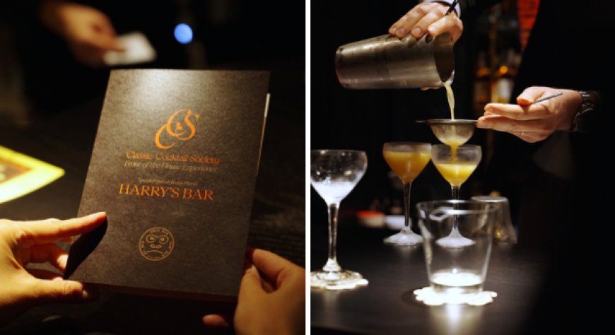Drink Kong e Harry’s Bar insieme a Roma per ''Classic Cocktail Society''