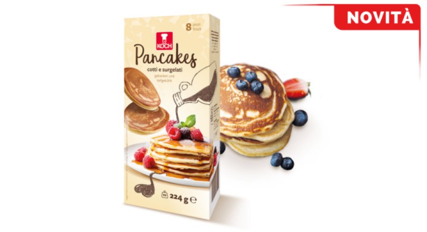 Anche la colazione professionale segue i trend: Koch propone i Pancakes surgelati