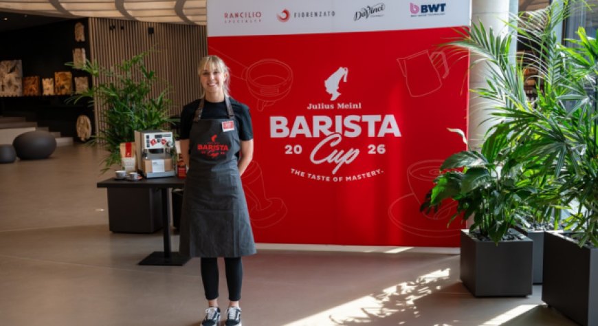 Stefania Gilardi è la campionessa italiana della Julius Meinl Barista Cup 2026