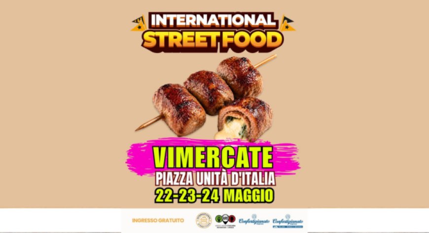 Vimercate capitale dello street food: torna l’International Street Food