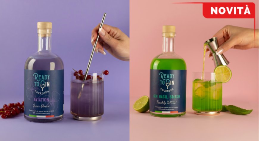 Ready to Gin: cocktail artigianali ready-to-drink pensati anche per il canale Horeca