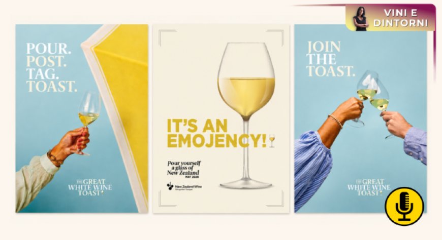 La Nuova Zelanda lancia la campagna per la prima emoji del vino bianco