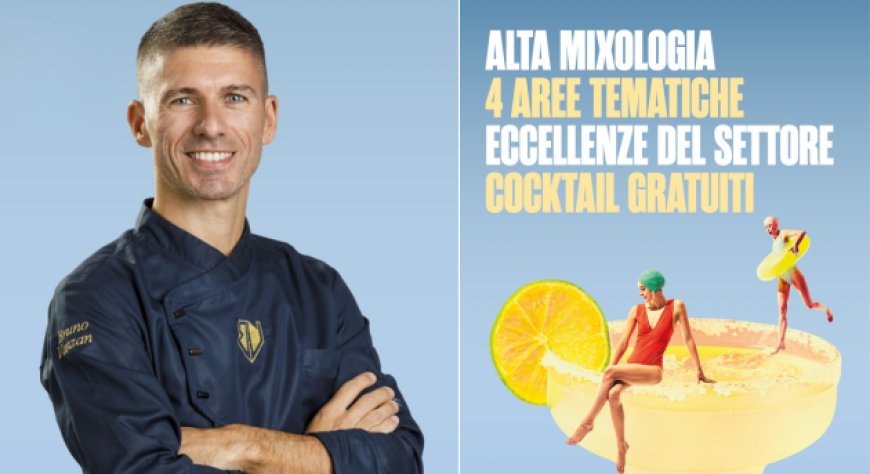 Bruno Vanzan interpreta la mixology contemporanea al Sicilia Outlet Village