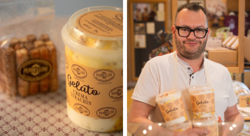 Perbellini trasforma la storica Millefoglie Strachìn® in gelato