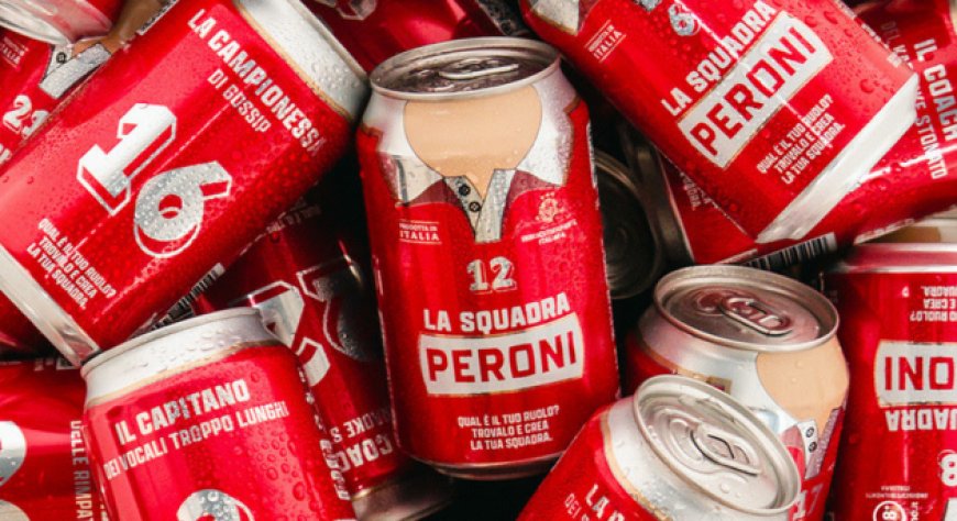 La Squadra Peroni: 22 lattine limited edition da collezionare