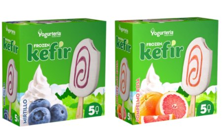 Yogurteria®  Frozen Yogurt punta sul kefir: stecchi probiotici in due gusti per l'estate