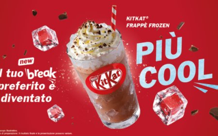 Nasce la prima bevanda KitKat® per il fuori casa, in versione calda e frozen
