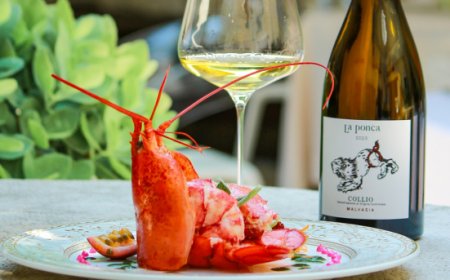 La Malvasia di La Ponca incontra la Catalana d'Astice dello chef Paolo Dalla Torre