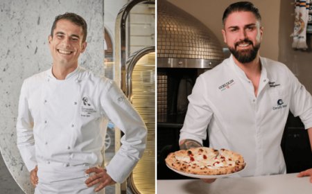 ROMEO Roma: Iacopo Iualè e Diego Vitagliano insieme per una cena a quattro mani tra alta cucina e pizza contemporanea
