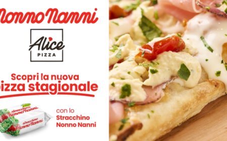 Alice Pizza presenta la pizza estiva con lo Stracchino Nonno Nanni!