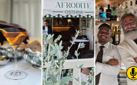 Afrodite Osteria, la nuova stagione parte dal dehors e da una nuova drink list